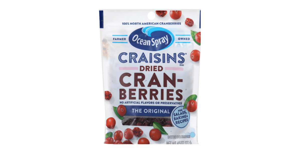 Ocean Spray Craisins Dried Cranberries