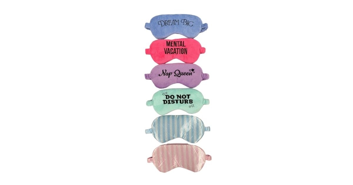 colorful sleep mask