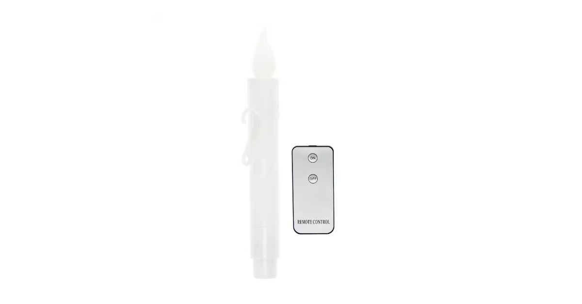 remote taper candles
