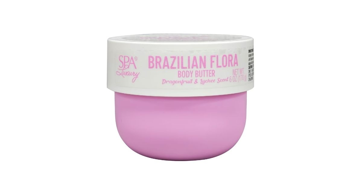 brazilian flora body butter cream