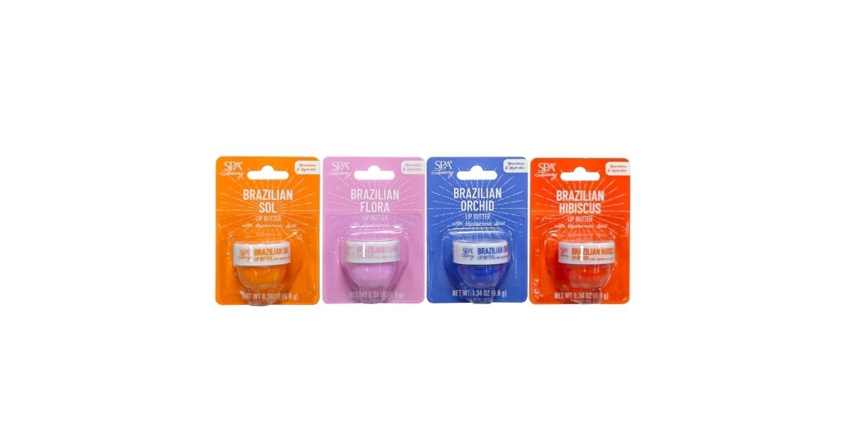 brazilian scented lip butter
