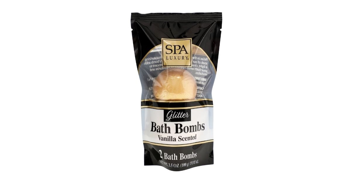 vanilla bath bombs