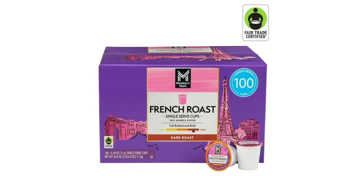 french roast coffee pods