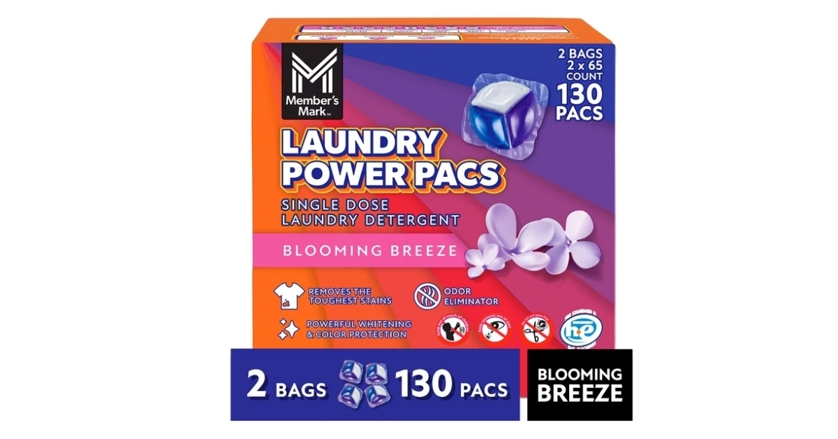 laundry detergent power pacs 