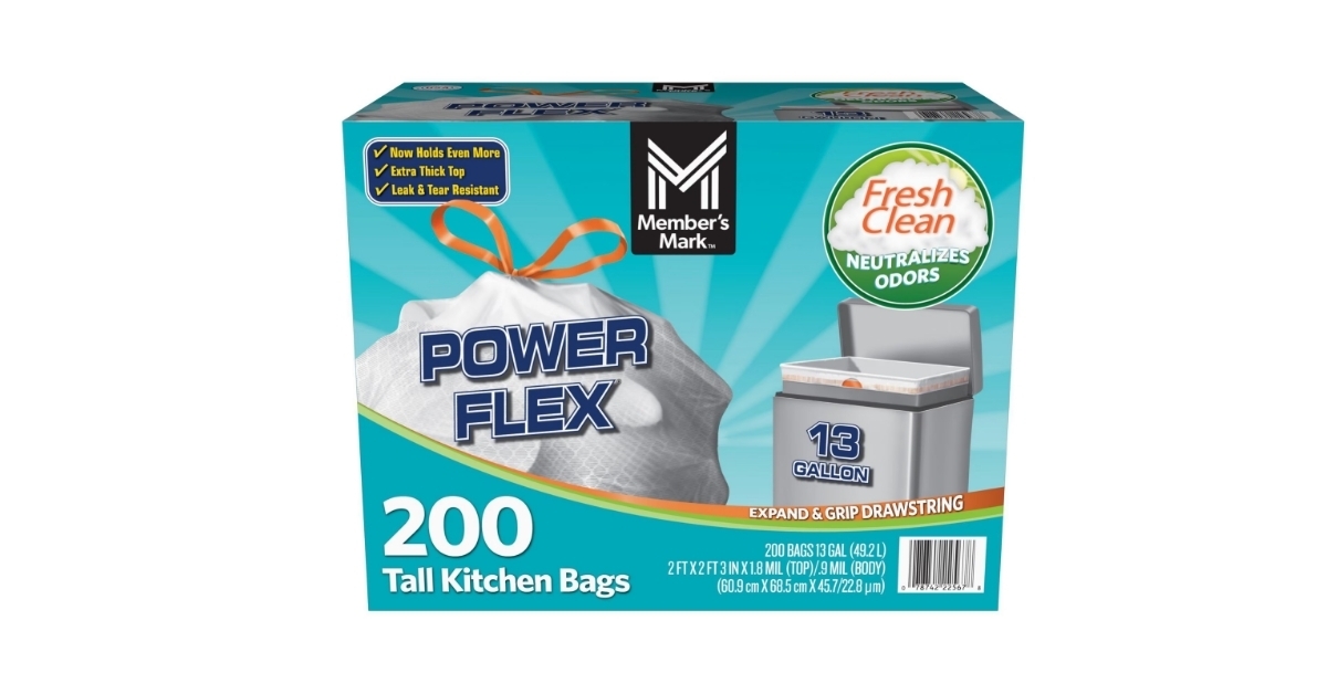 kitchen trash bags