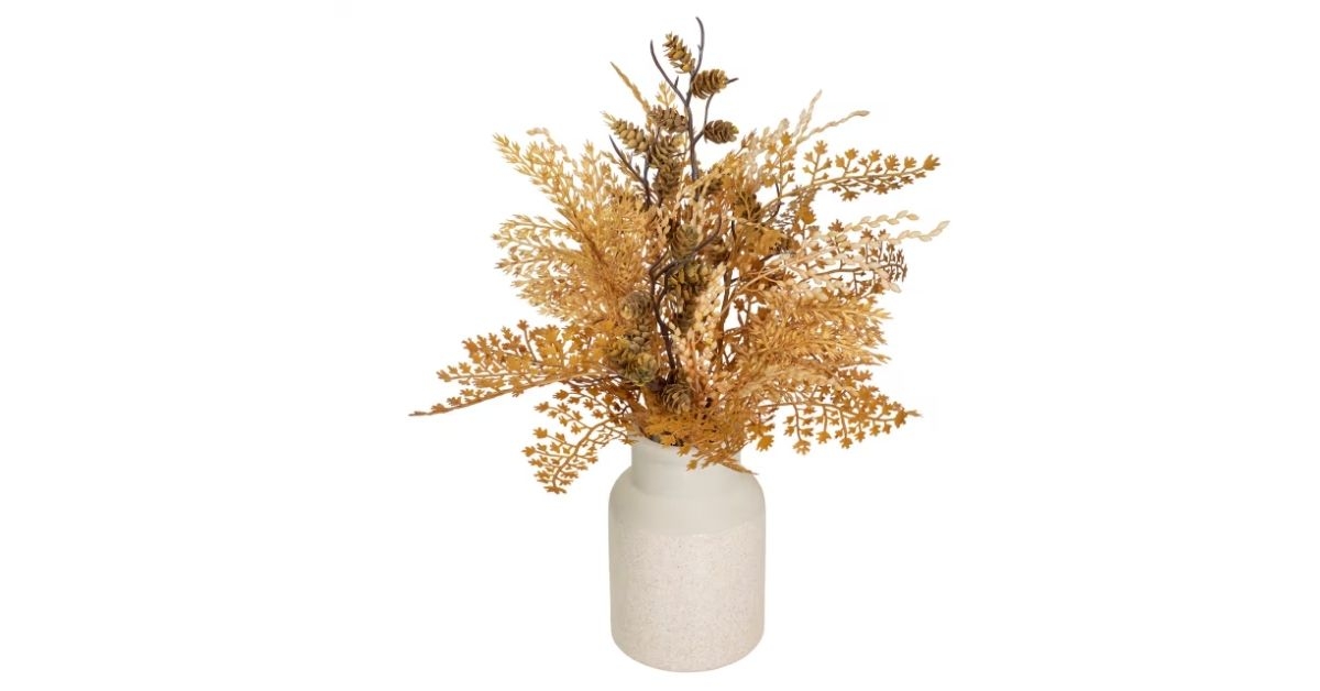 Rust Foliage Mix Real Touch Premade Arrangement by Ashland®