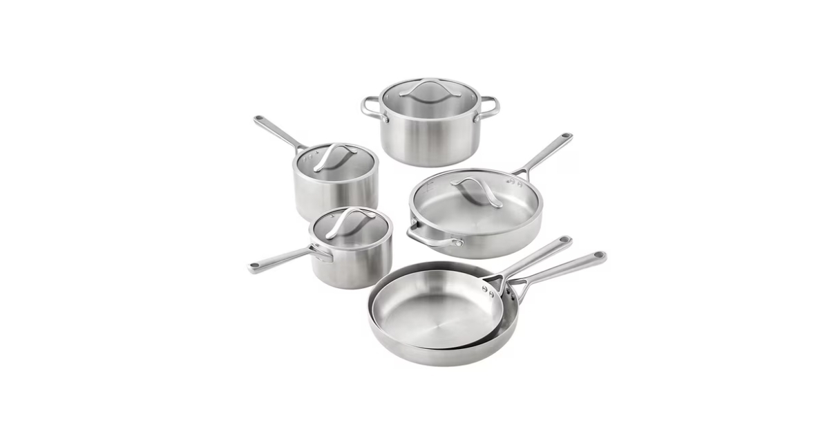 tri ply cookware set