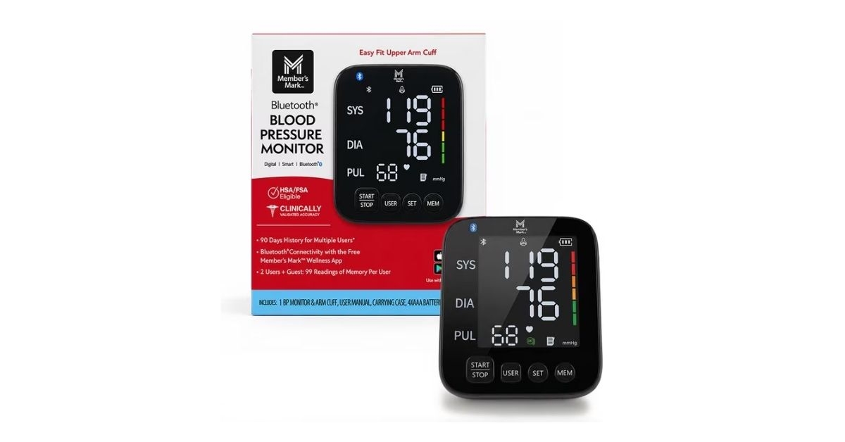 bluetooth blood pressure monitor