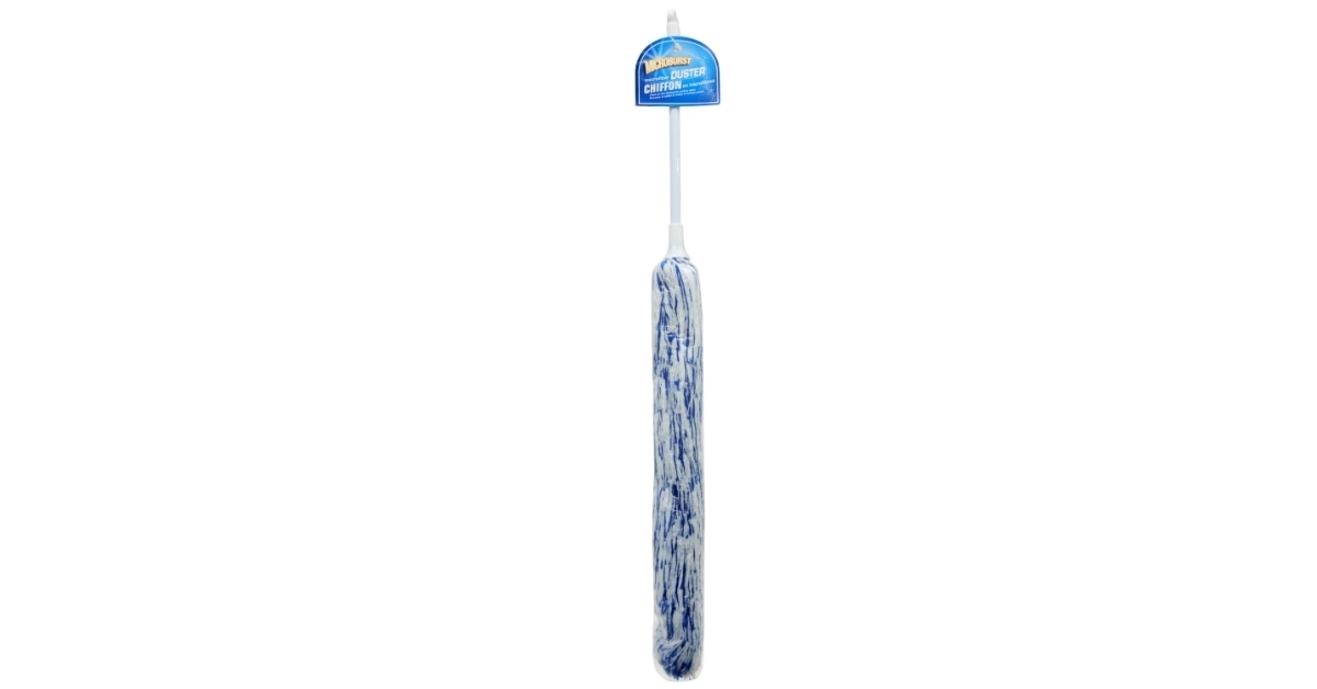two-toned microfiber duster