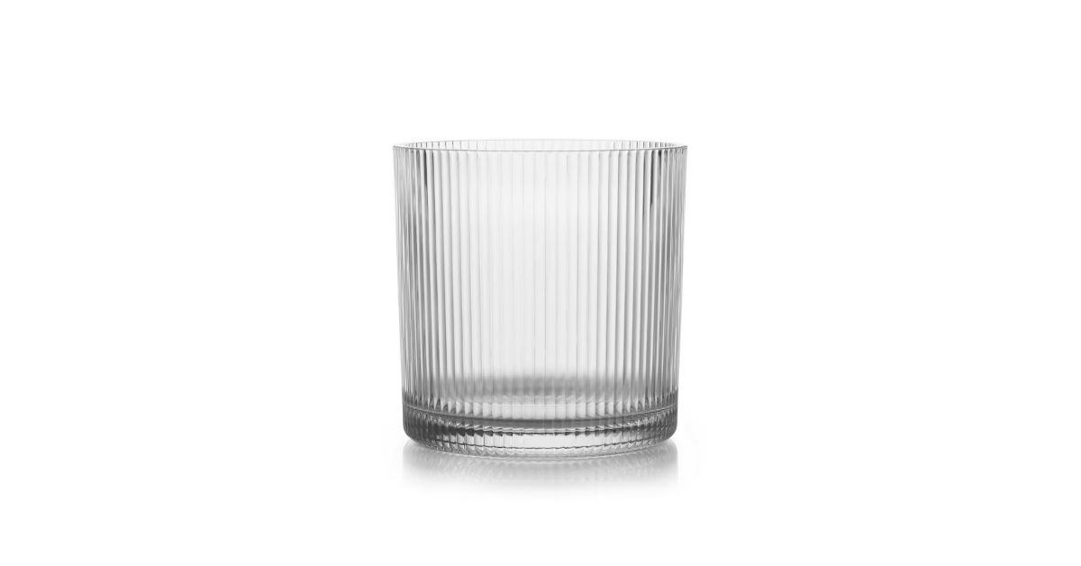 glass candle holder