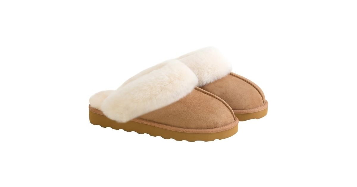 womens shearling slipper