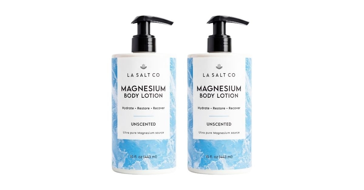 la salt co magnesium body lotion