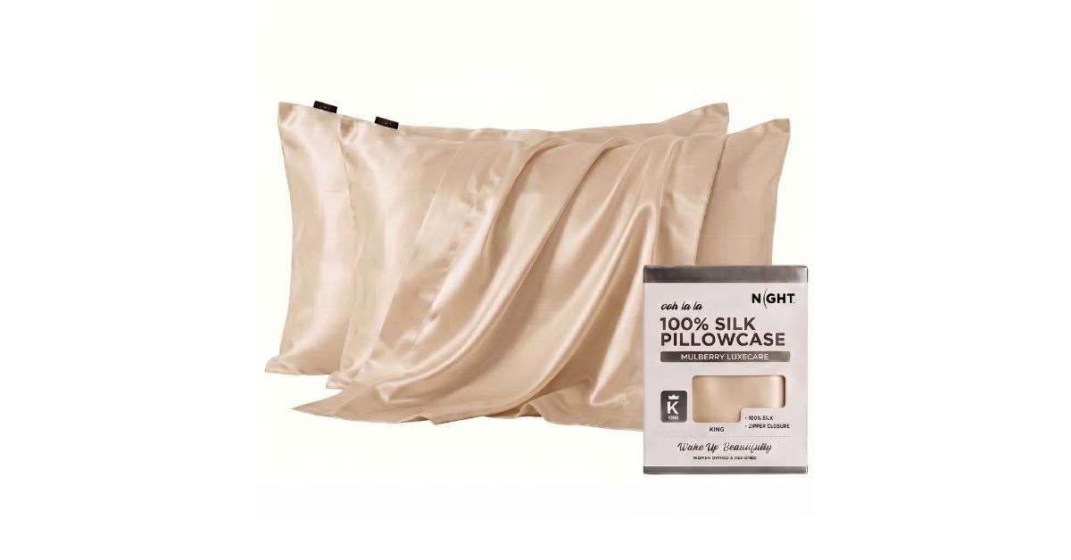 night mulberry silk pillowcases