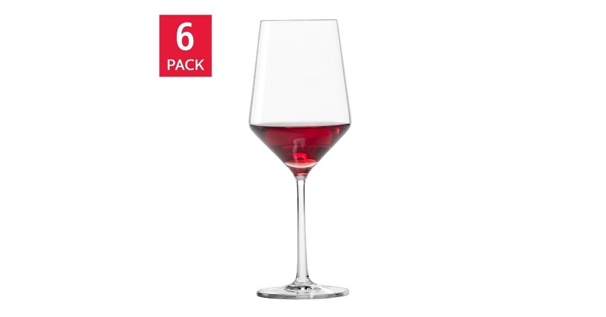 zwiesel glas pure red wine glasses 