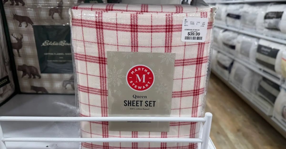 martha stewart sheet set