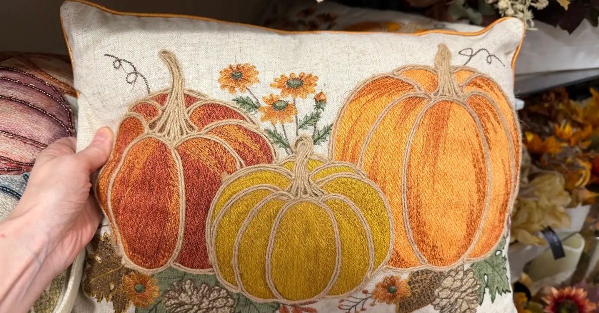 pumpkin pillow
