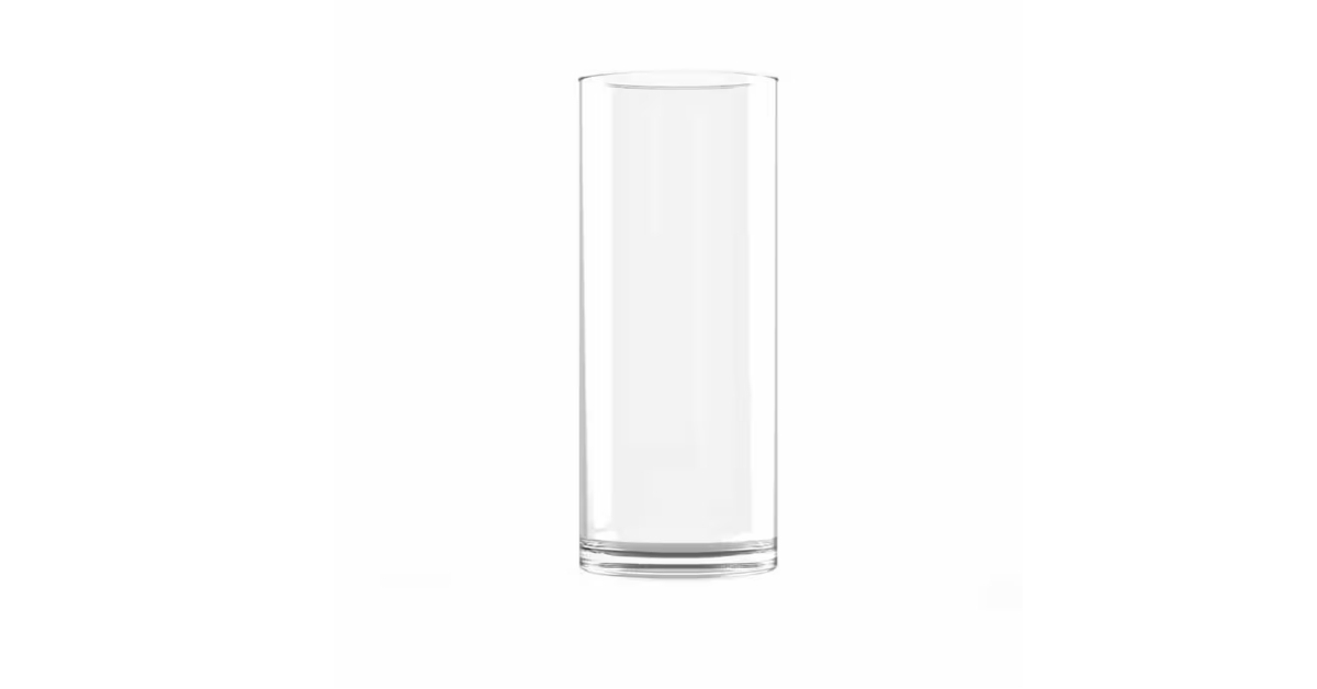glass cylinder vase