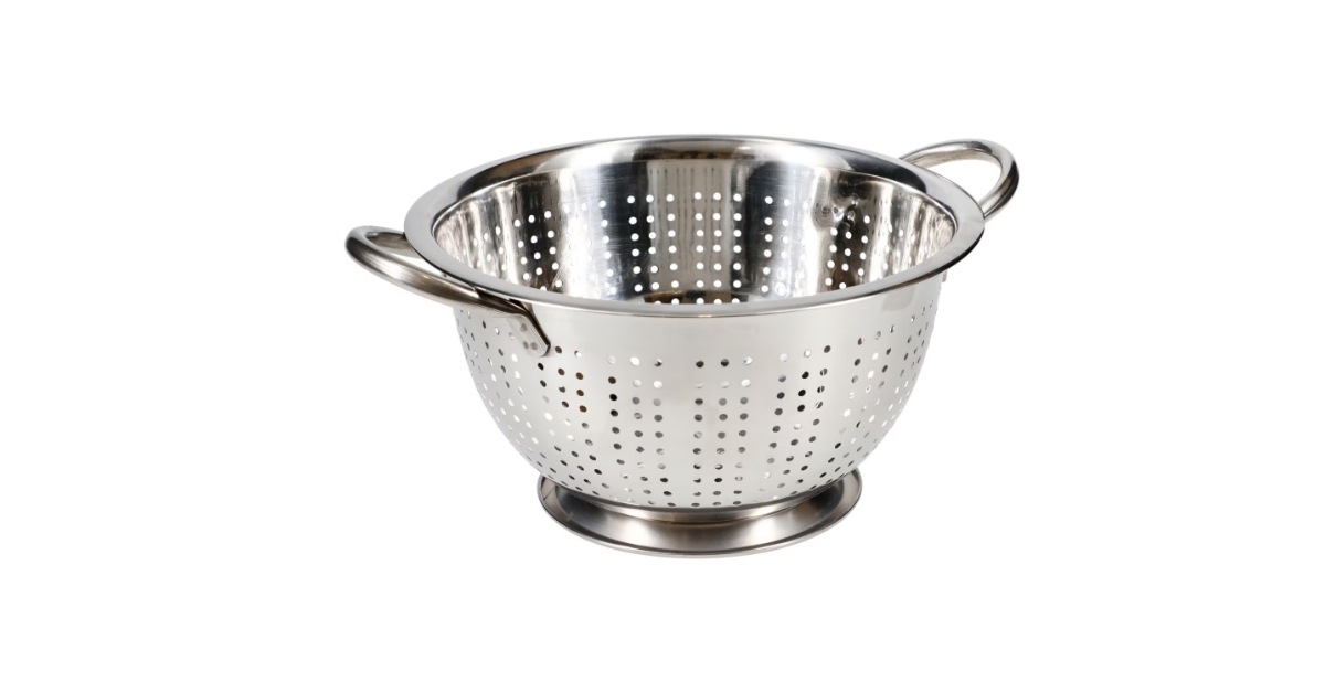 stainless steel colander
