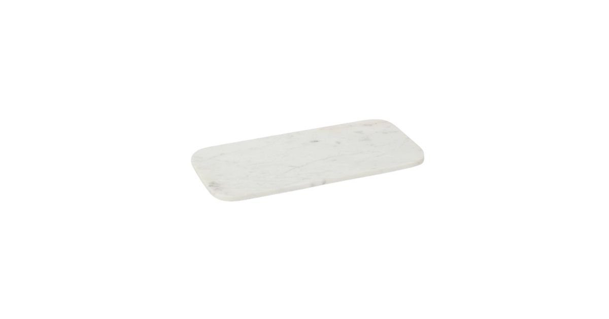 _ 14 x 7; Marble Serving Platter White - Threshold 