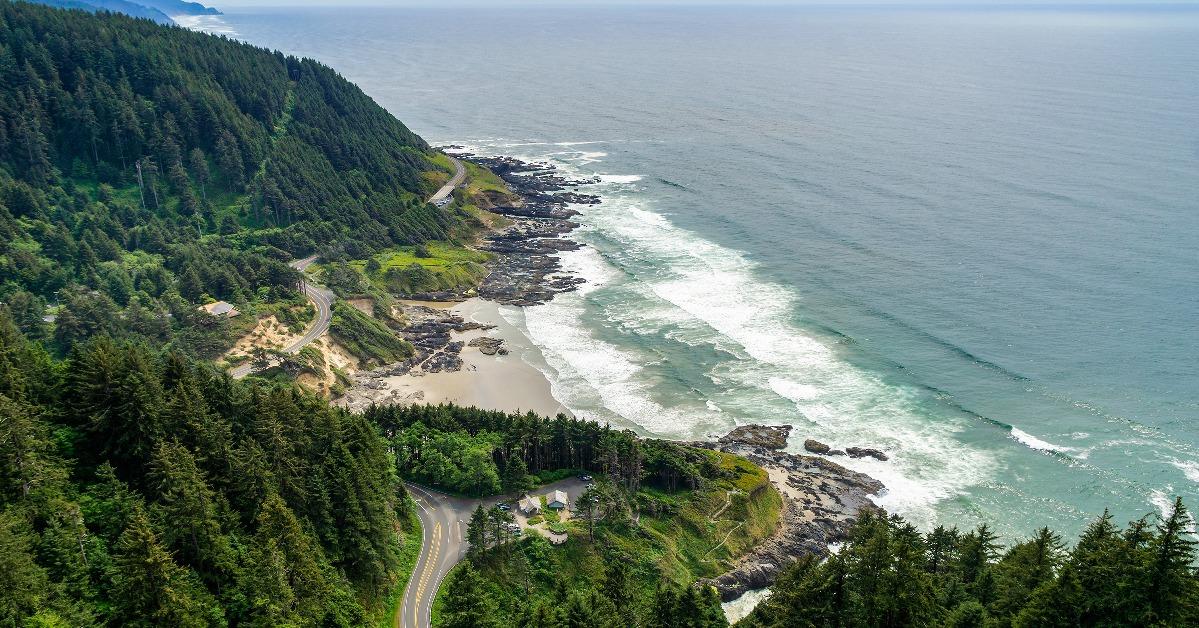 Cape Perpetua coastline