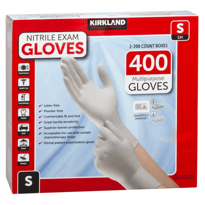 costco-Kirkland Signature Nitrile Exam Gloves