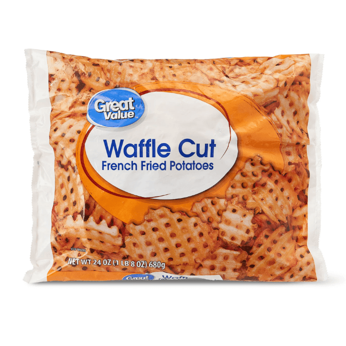 Walmart-Great Value Waffle Cut French Fried Potatoes