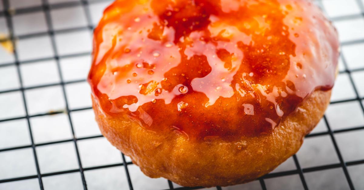 homemade- crème brulee donuts