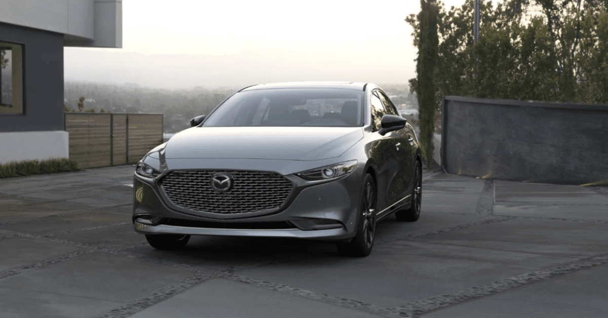 2025 Mazda3 outdoors