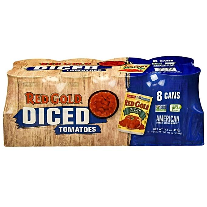 red gold diced tomatoes
