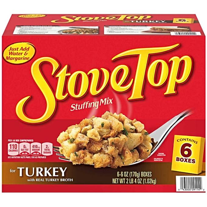 stove top turkey stuffing mix