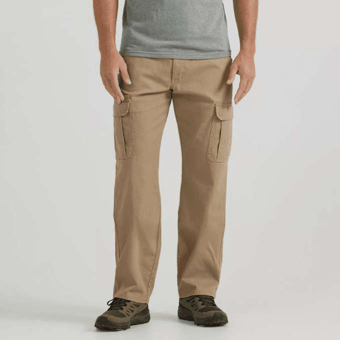 wrangler men's atg relaxed cargo pants