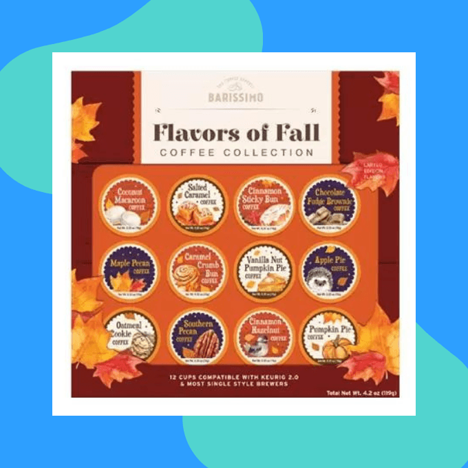 Autumn coffee sampler