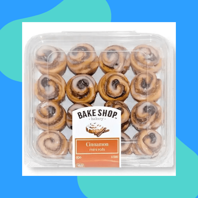 Mini cinnamon rolls
