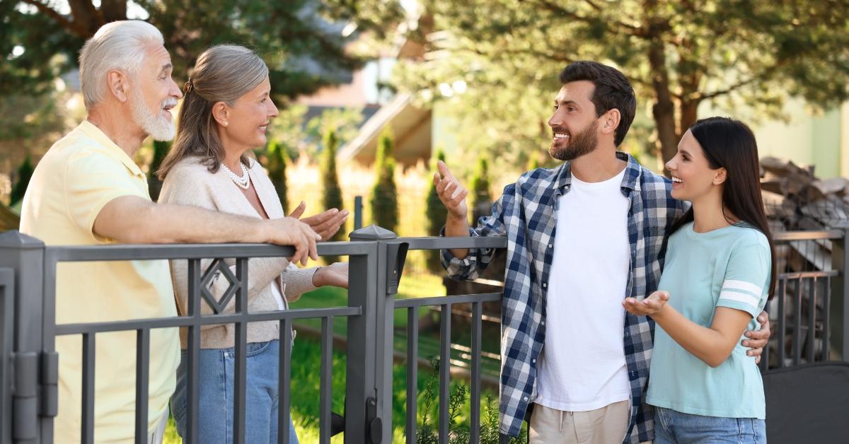friendly relationship with neighbours