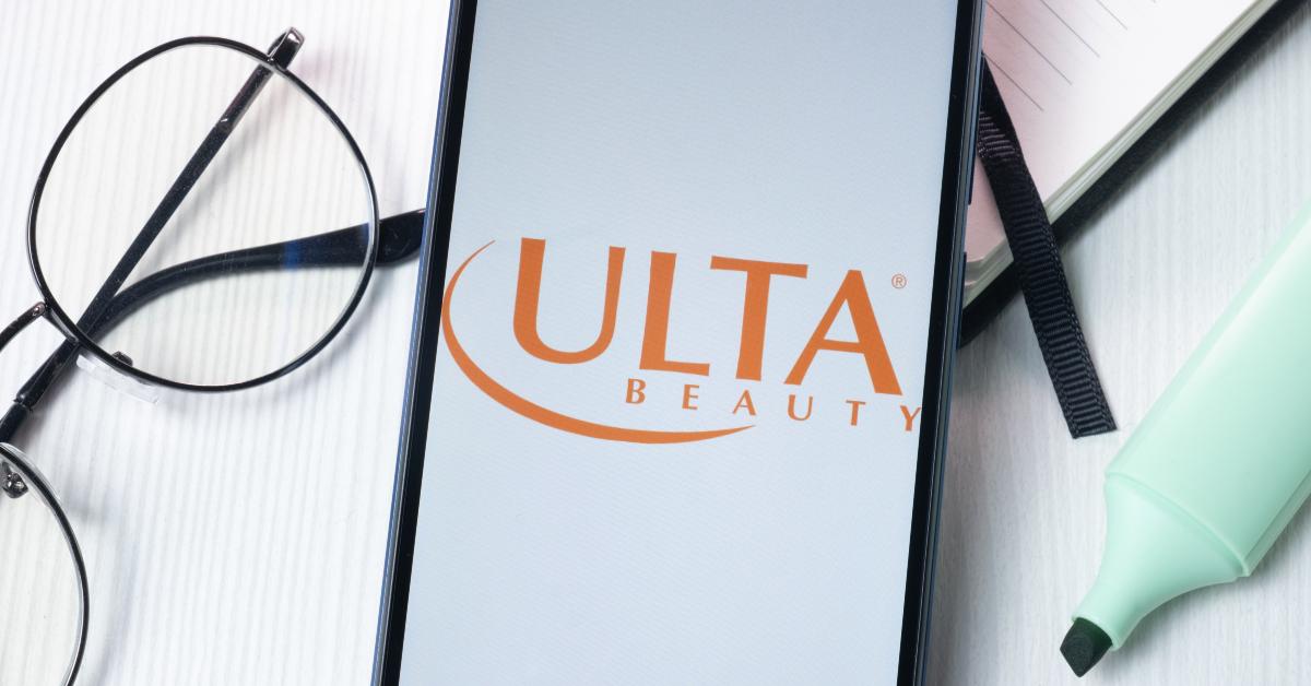 ULTA Beauty Logo on Phone Screen