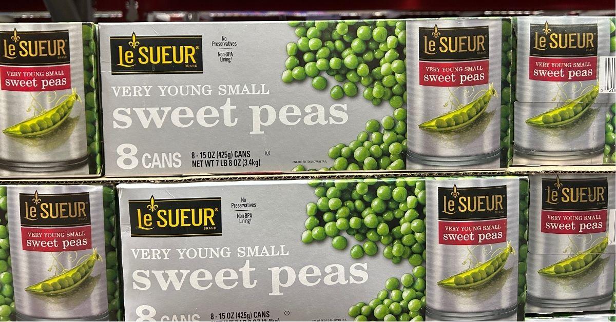 le sueur canned sweet peas