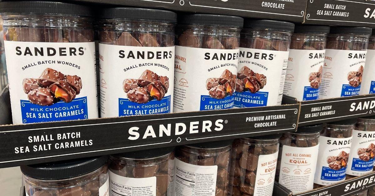 milk chocolate sea salt caramels