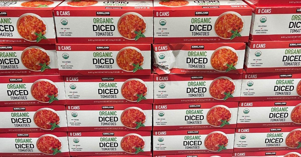 kirkland signature organic diced tomatoes