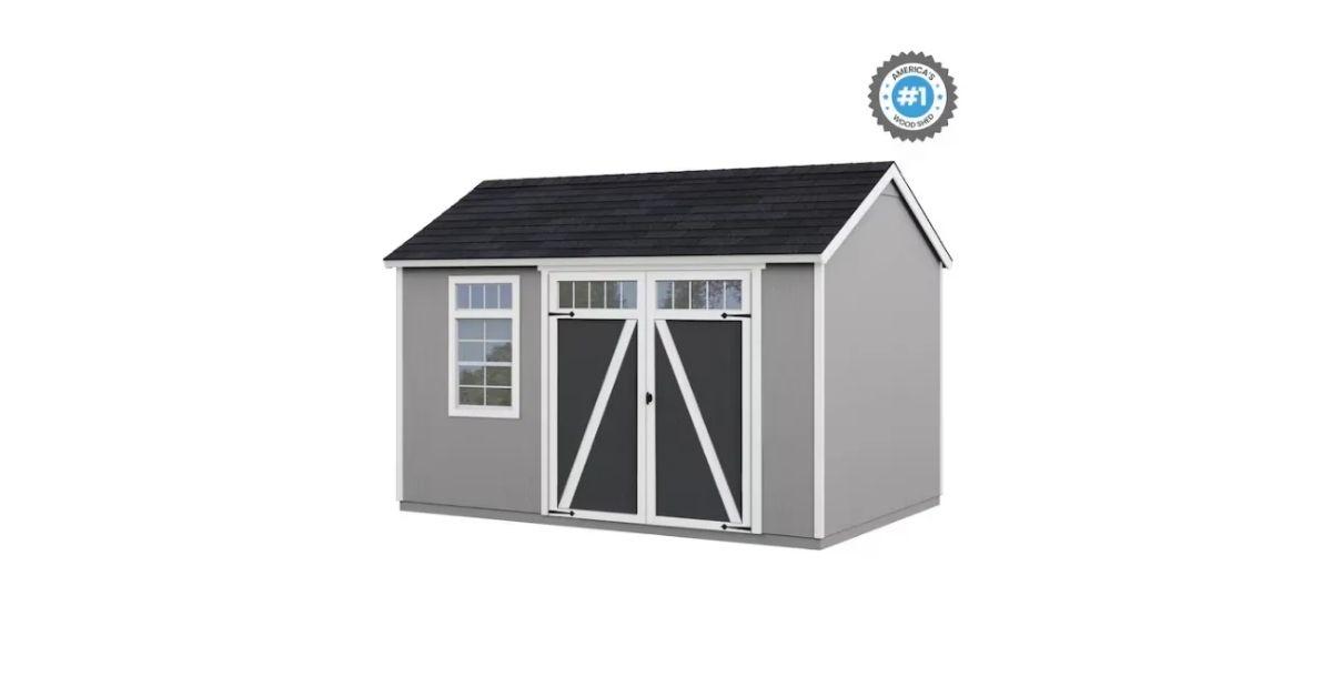 Heartland Coronado 12-ft x 8-ft Wood Storage Shed
