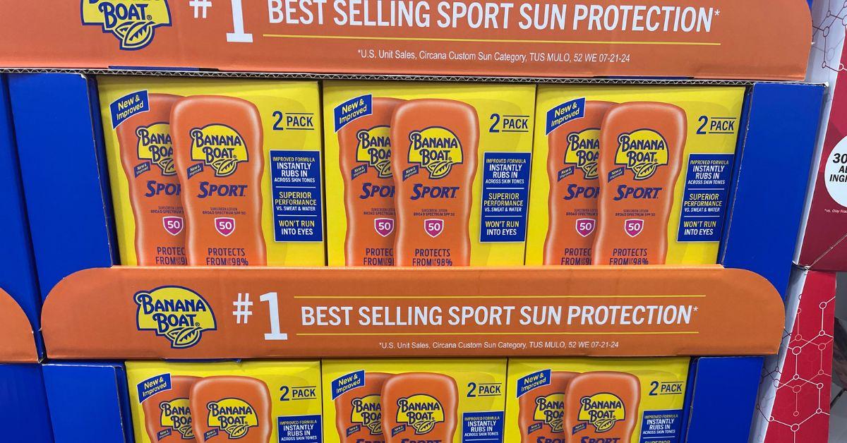 banana boat sport sunscreen