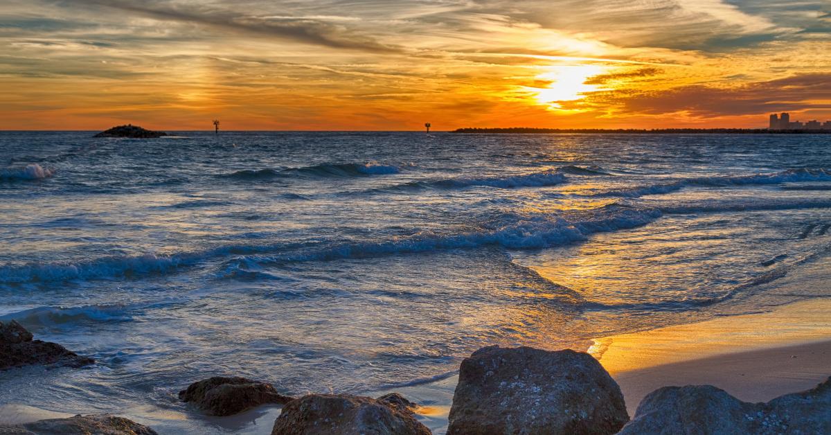 Sunset on Orange Beach Alabama