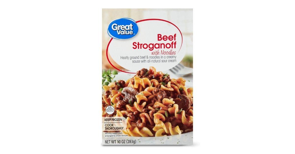 pack of beef stroganoff