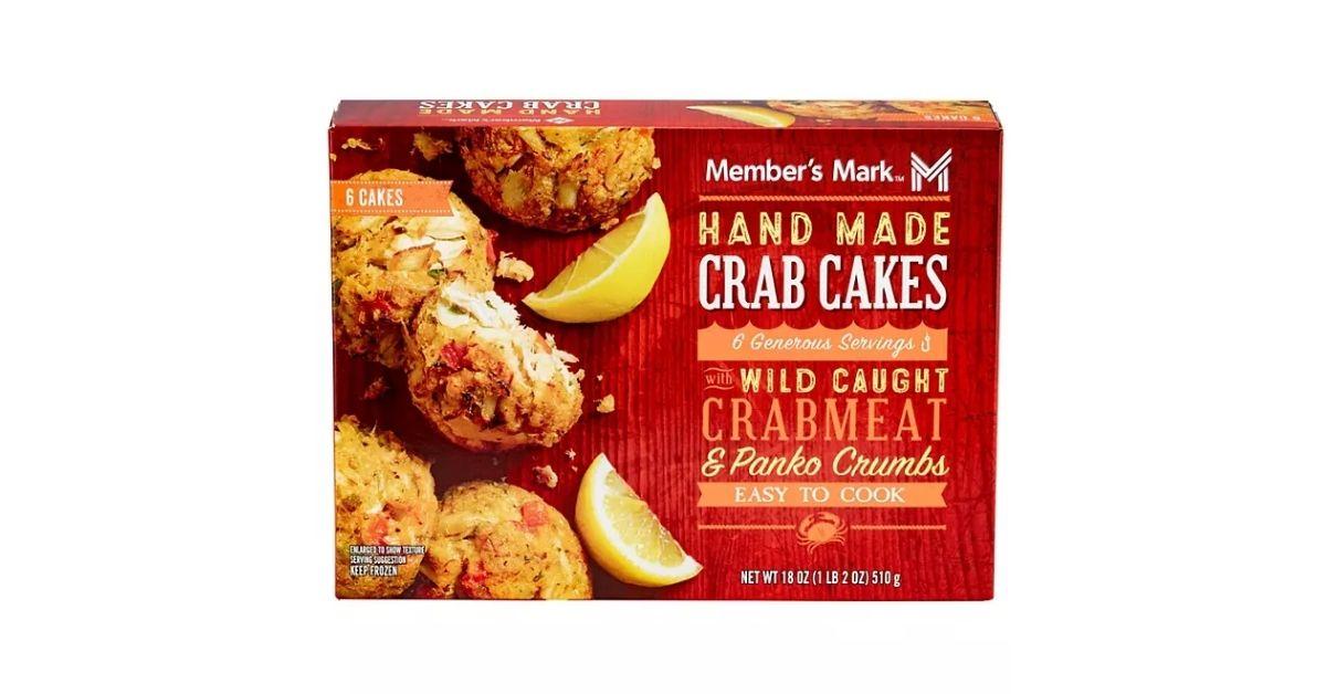 members mark handmade crab cakes