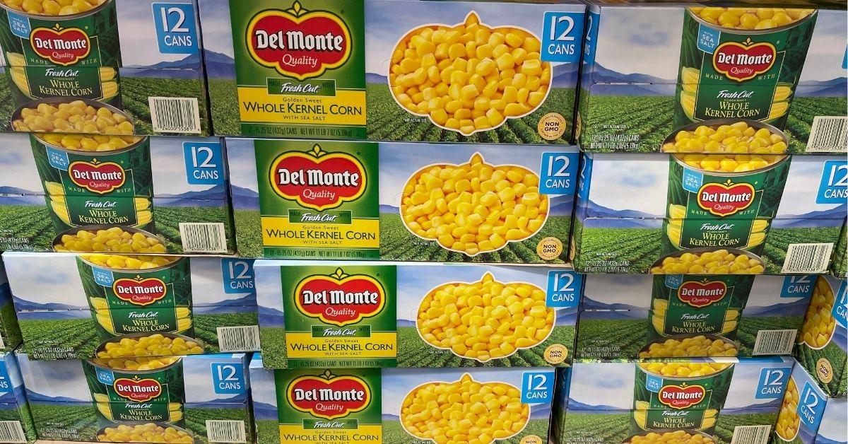 del monte whole kernel corn