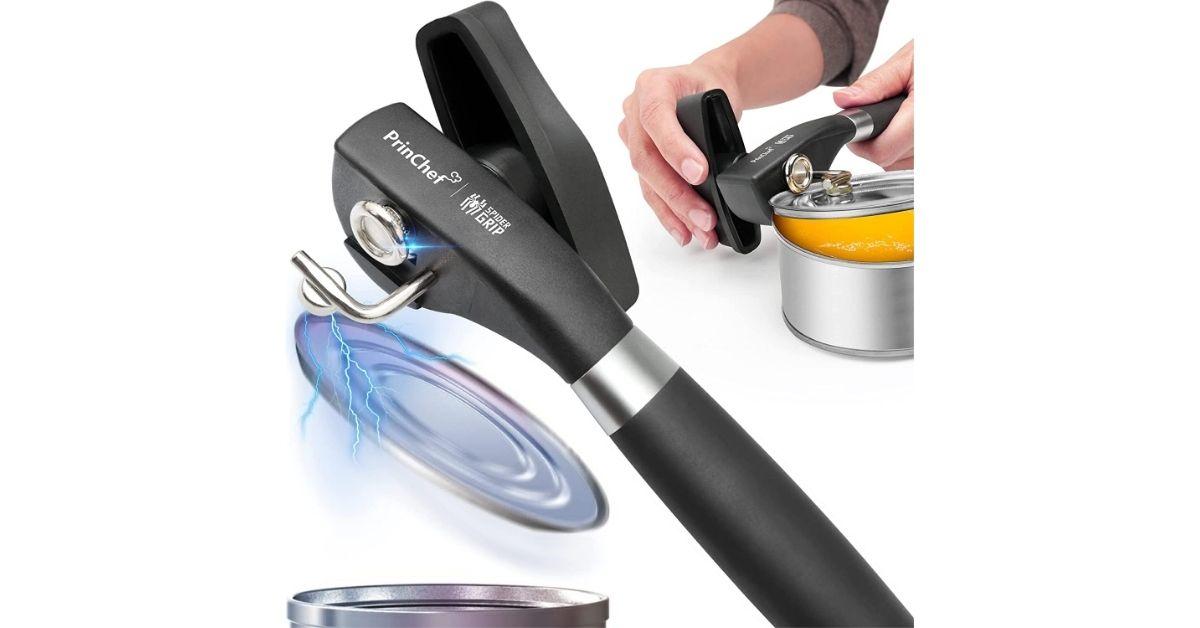 princhef smooth edge safety can opener