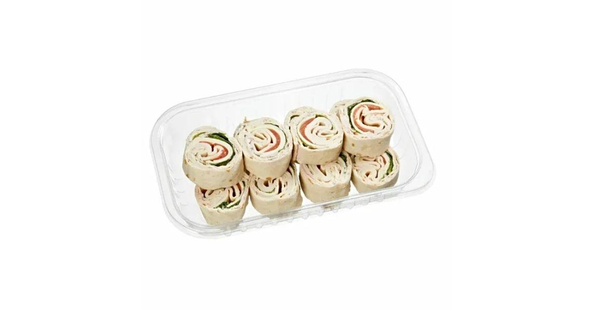 Pinwheel sandwich platter