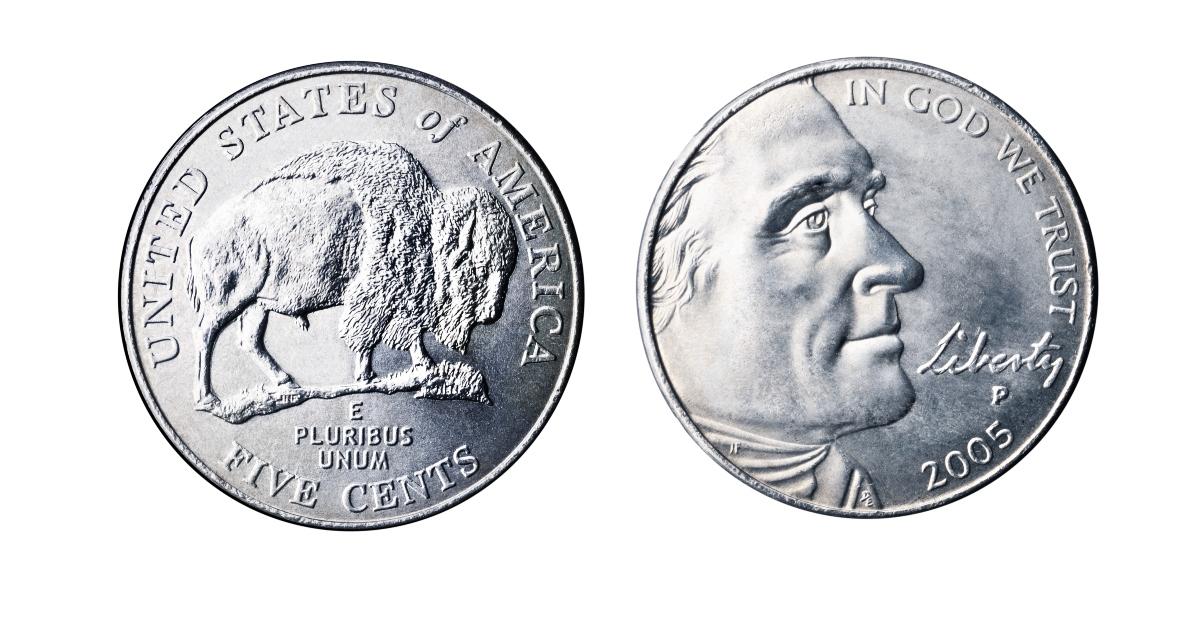 five cents us