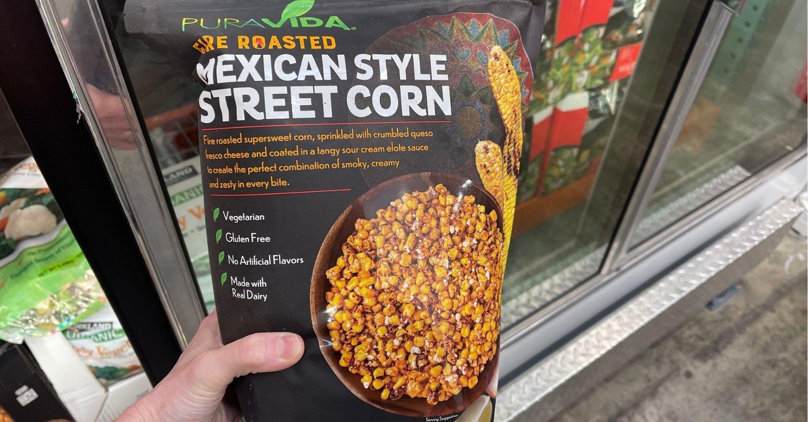 pure vida roasted mexican street corn
