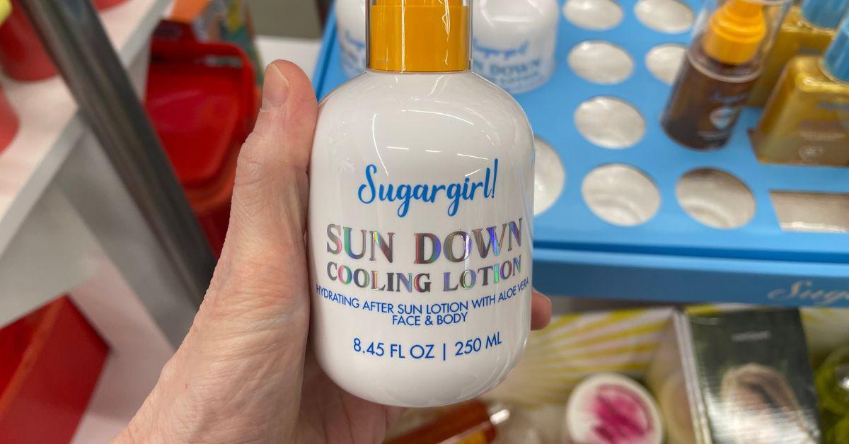 sugargirl sun down cooling lotion
