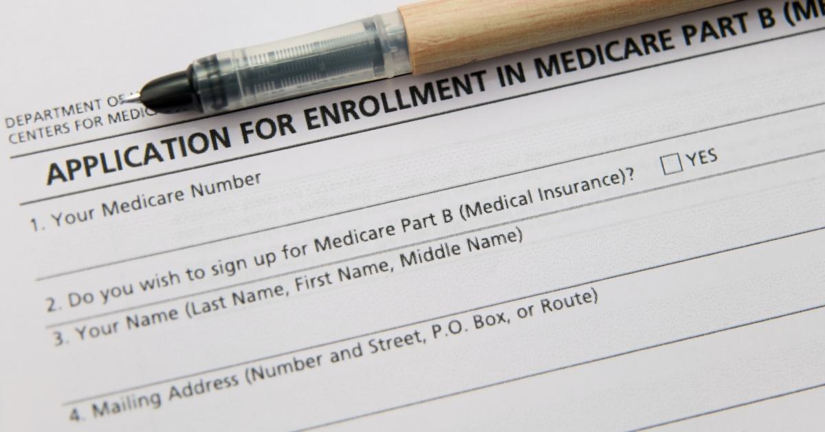application form for medicare